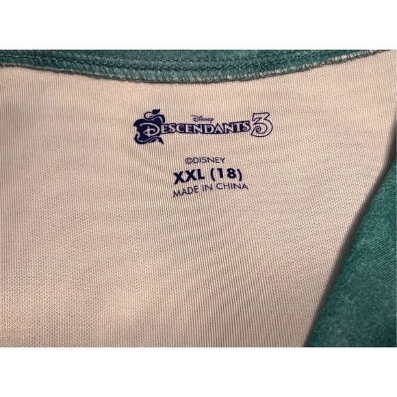 Disney Descendants 3 Uma Dress Size XXL (18) Mint Green in Color - Picture 3 of 6